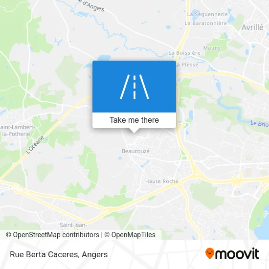 Rue Berta Caceres map