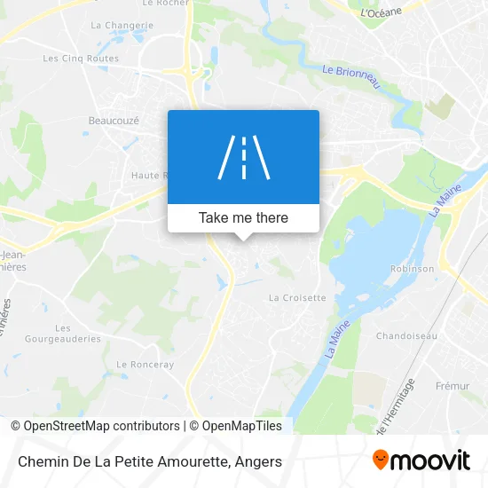 Chemin De La Petite Amourette map