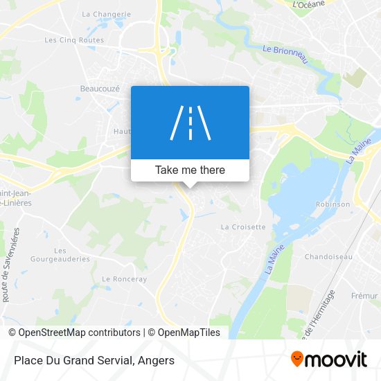 Place Du Grand Servial map
