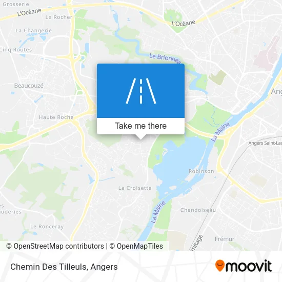 Chemin Des Tilleuls map