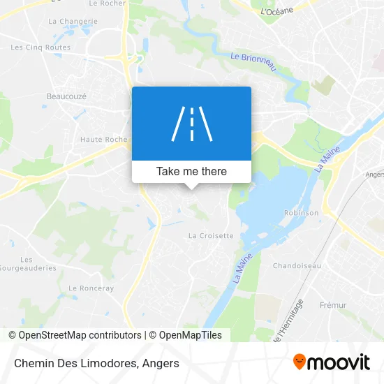 Chemin Des Limodores map