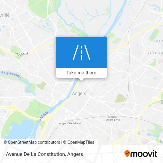 Avenue De La Constitution map