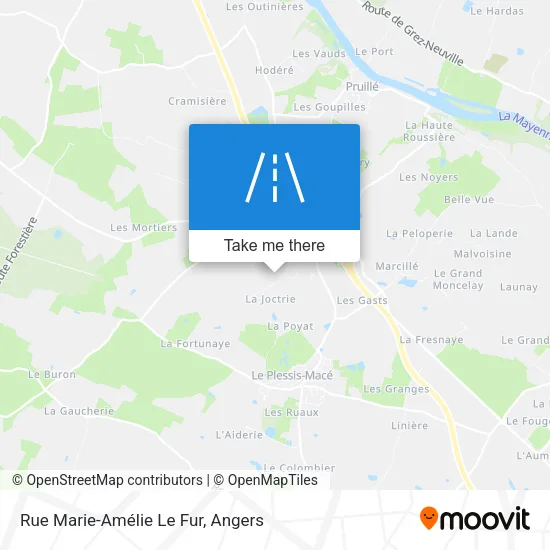 Rue Marie-Amélie Le Fur map
