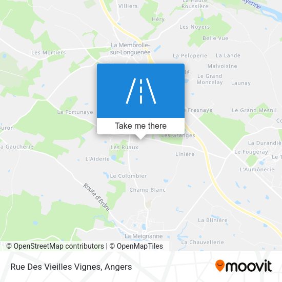 Rue Des Vieilles Vignes map