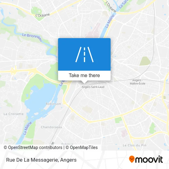 Rue De La Messagerie map