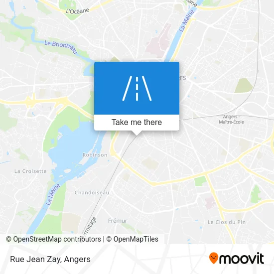 Rue Jean Zay map