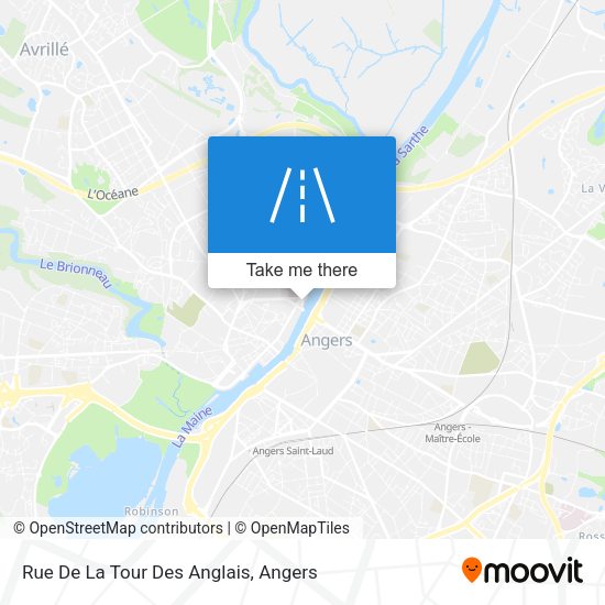Rue De La Tour Des Anglais map