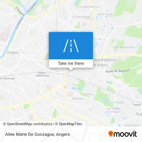 Allée Marie De Gonzague map