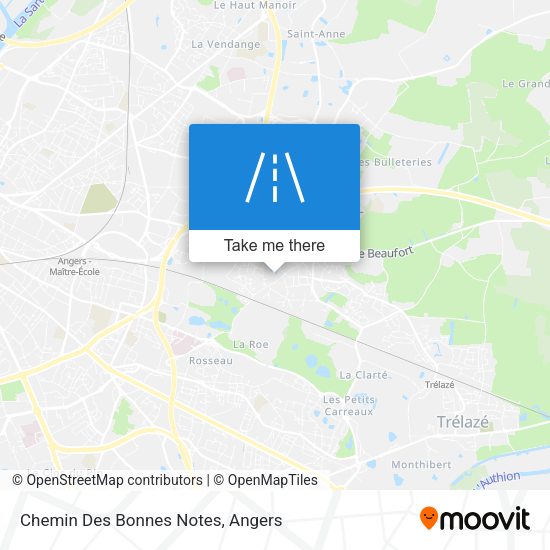 Chemin Des Bonnes Notes map