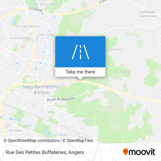 Rue Des Petites Buffeteries map