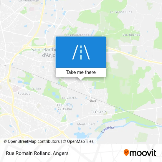 Rue Romain Rolland map