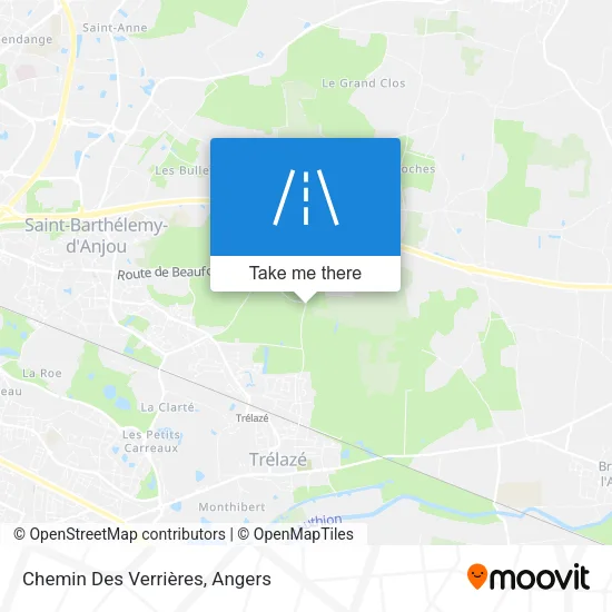 Chemin Des Verrières map