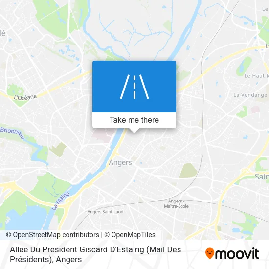 Allée Du Président Giscard D'Estaing (Mail Des Présidents) map