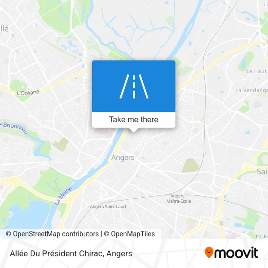 Allée Du Président Chirac map