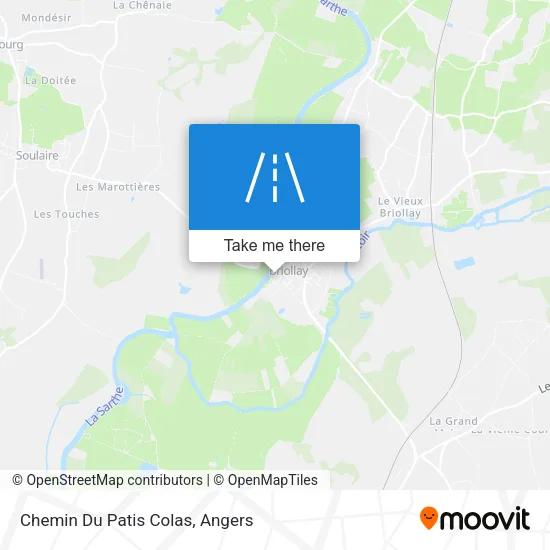 Chemin Du Patis Colas map