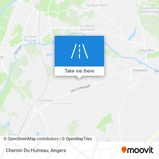Chemin Du Hutreau map