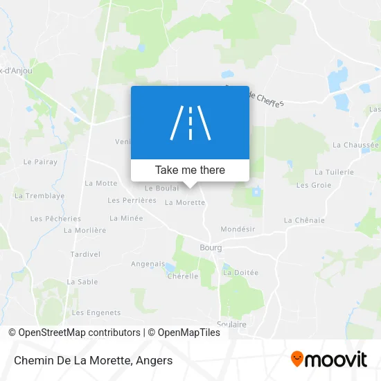 Chemin De La Morette map
