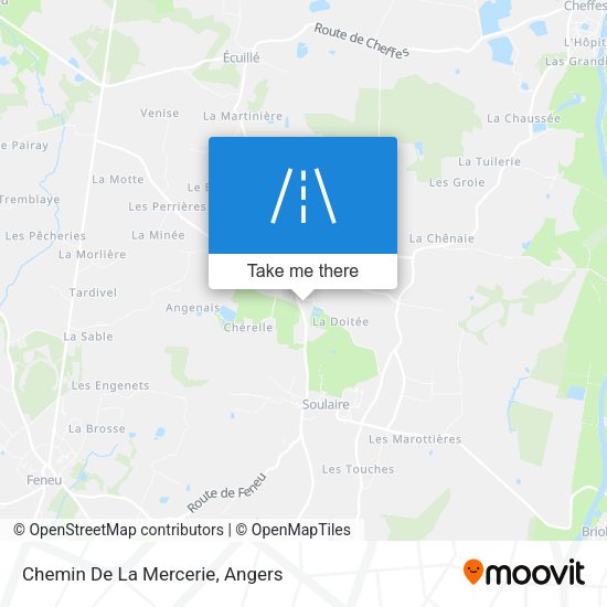 Chemin De La Mercerie map