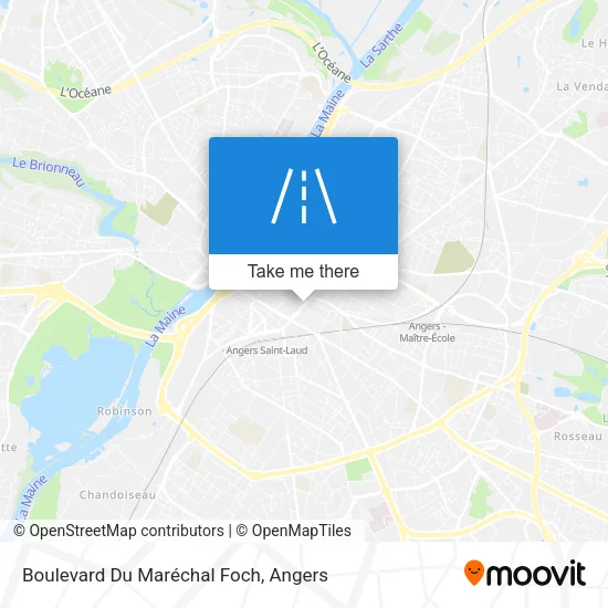 Boulevard Du Maréchal Foch map