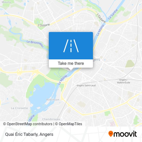 Quai Éric Tabarly map