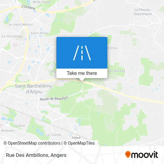 Rue Des Ambillons map