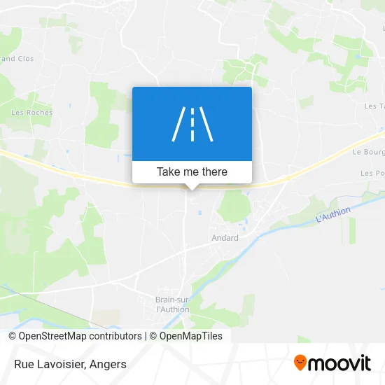 Rue Lavoisier map