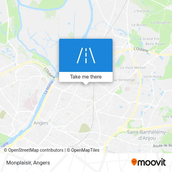 Monplaisir map