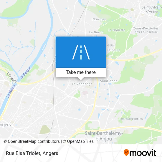 Rue Elsa Triolet map