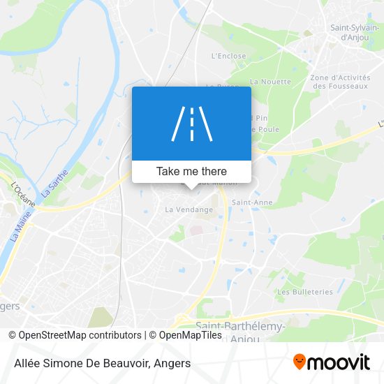 Allée Simone De Beauvoir map