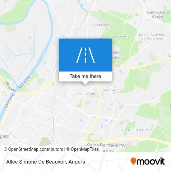 Allée Simone De Beauvoir map