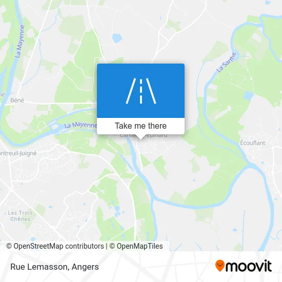 Rue Lemasson map