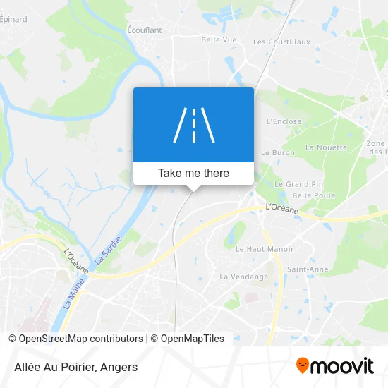 Allée Au Poirier map