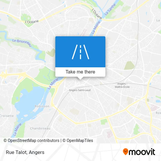 Rue Talot map