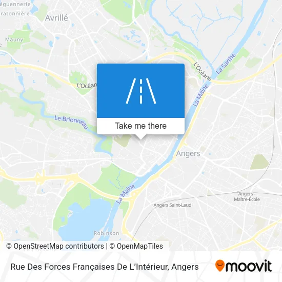 Rue Des Forces Françaises De L’Intérieur map