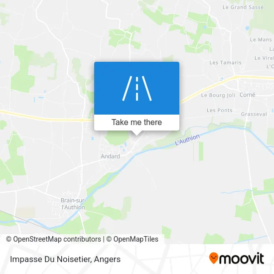 Impasse Du Noisetier map