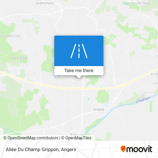 Allée Du Champ Grippon map
