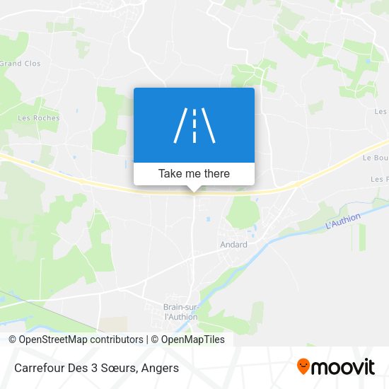 Carrefour Des 3 Sœurs map