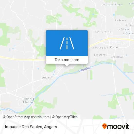 Impasse Des Saules map