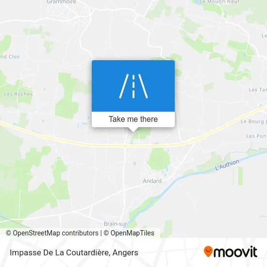 Impasse De La Coutardière map