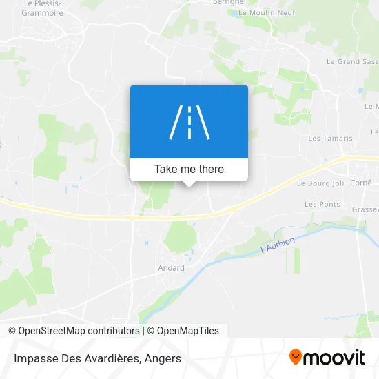 Impasse Des Avardières map
