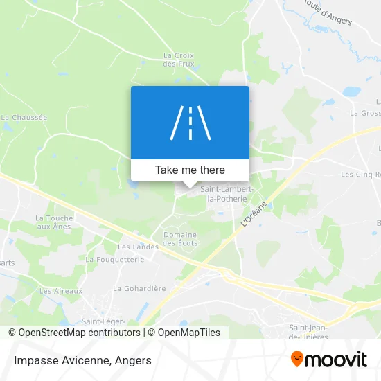 Impasse Avicenne map