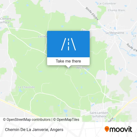 Chemin De La Janverie map