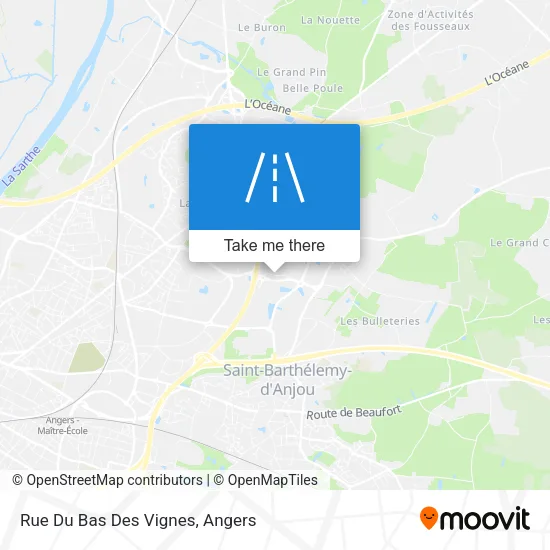 Rue Du Bas Des Vignes map