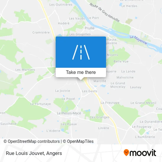 Rue Louis Jouvet map