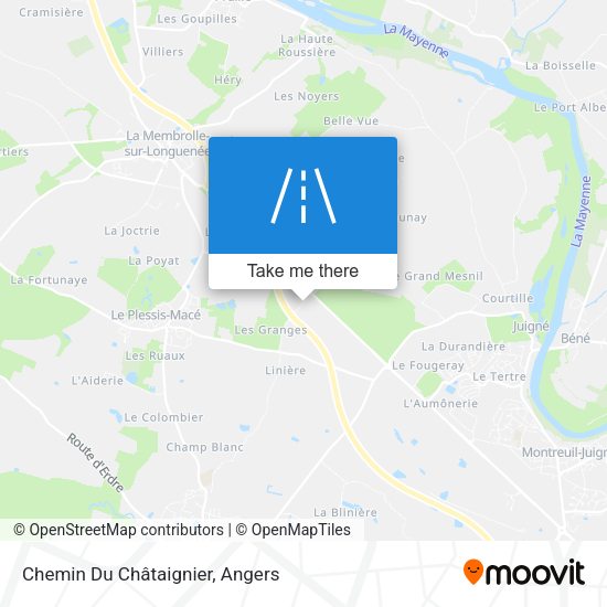 Chemin Du Châtaignier map