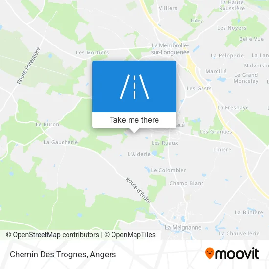 Chemin Des Trognes map