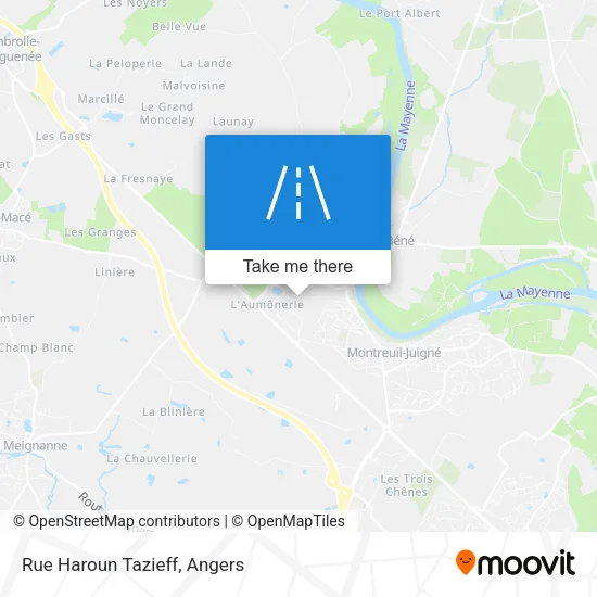 Rue Haroun Tazieff map