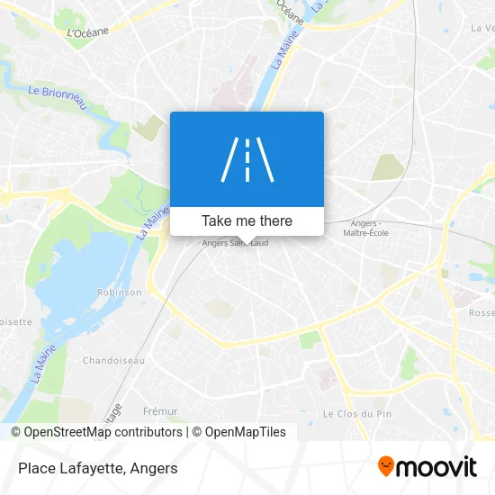 Place Lafayette map