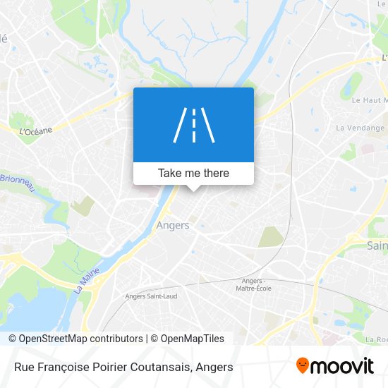 Rue Françoise Poirier Coutansais map