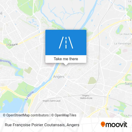 Rue Françoise Poirier Coutansais map